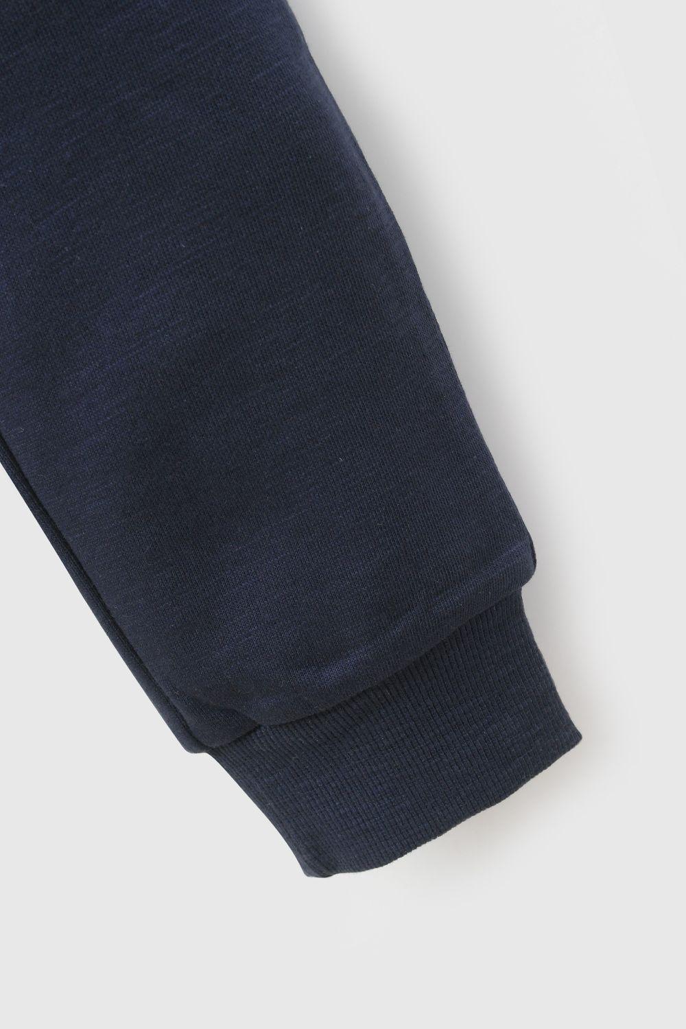 Pantalon buzo polycotton niño azul marino 3-4A a 12-13A-2