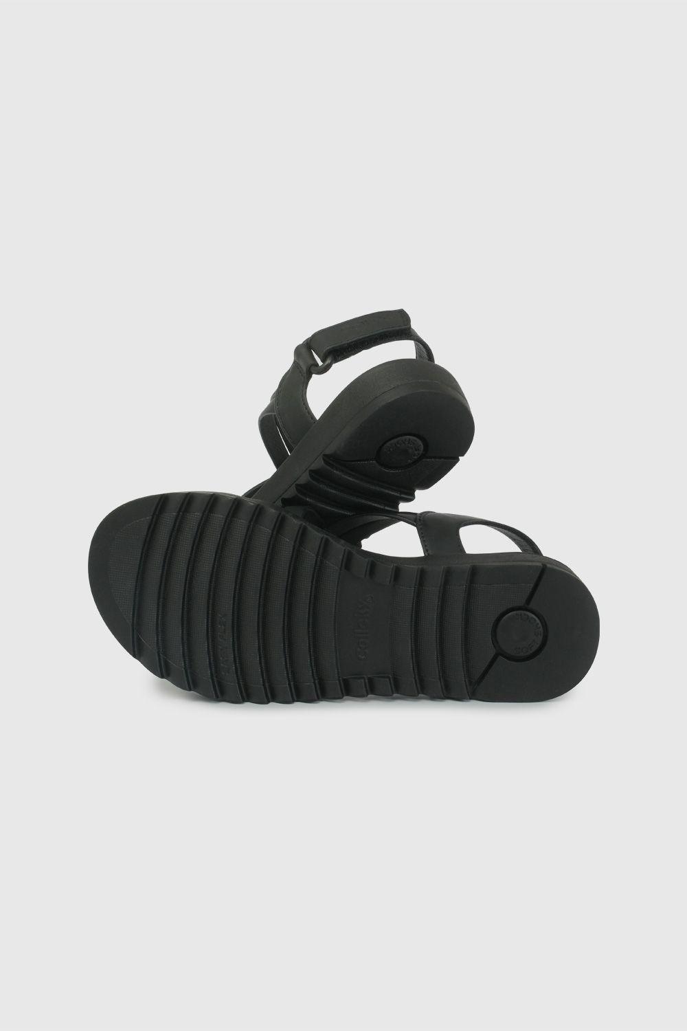 Sandalia de Vestir Cruzada Negra 53000201V26-2