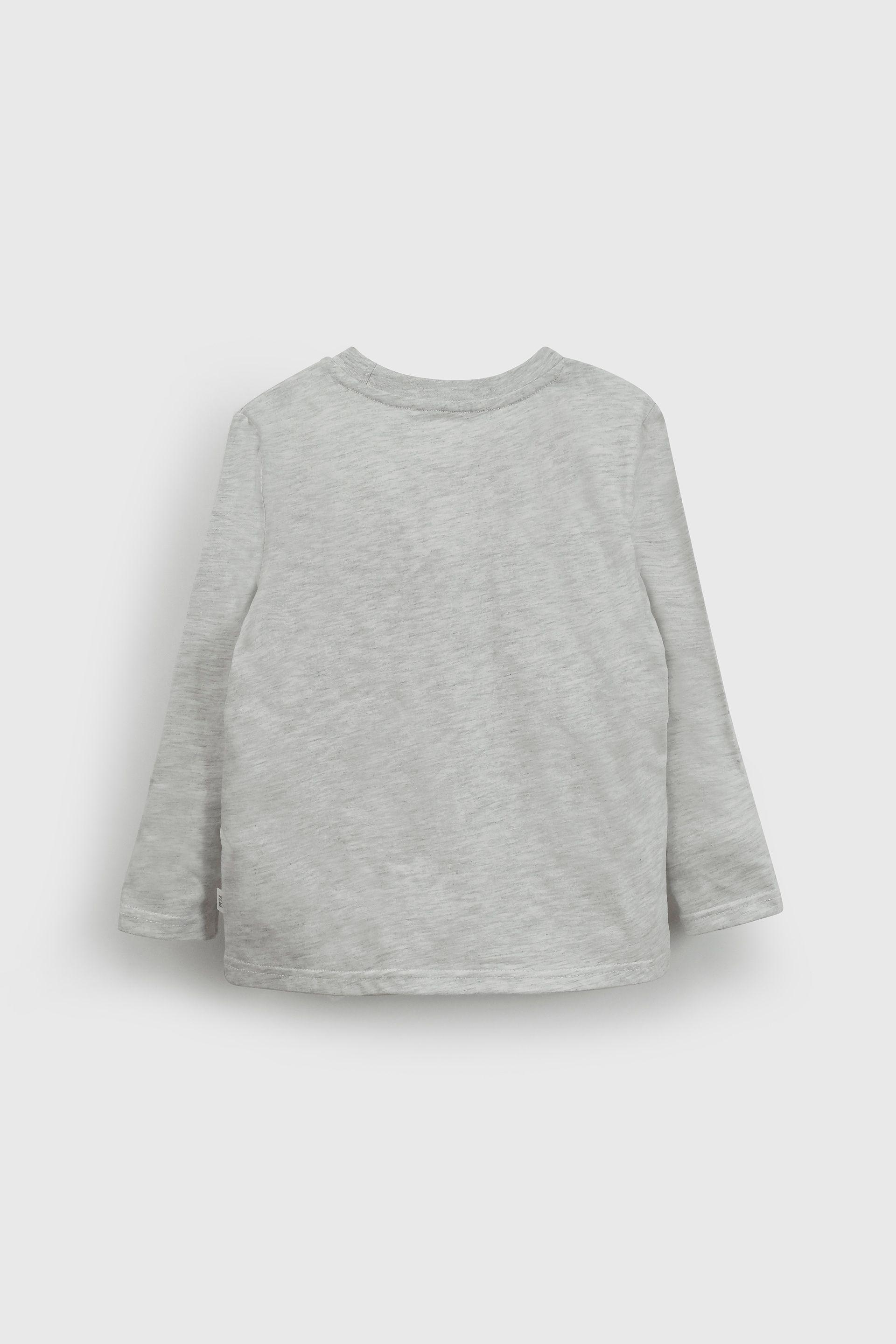 Polera Gris Estampada-1