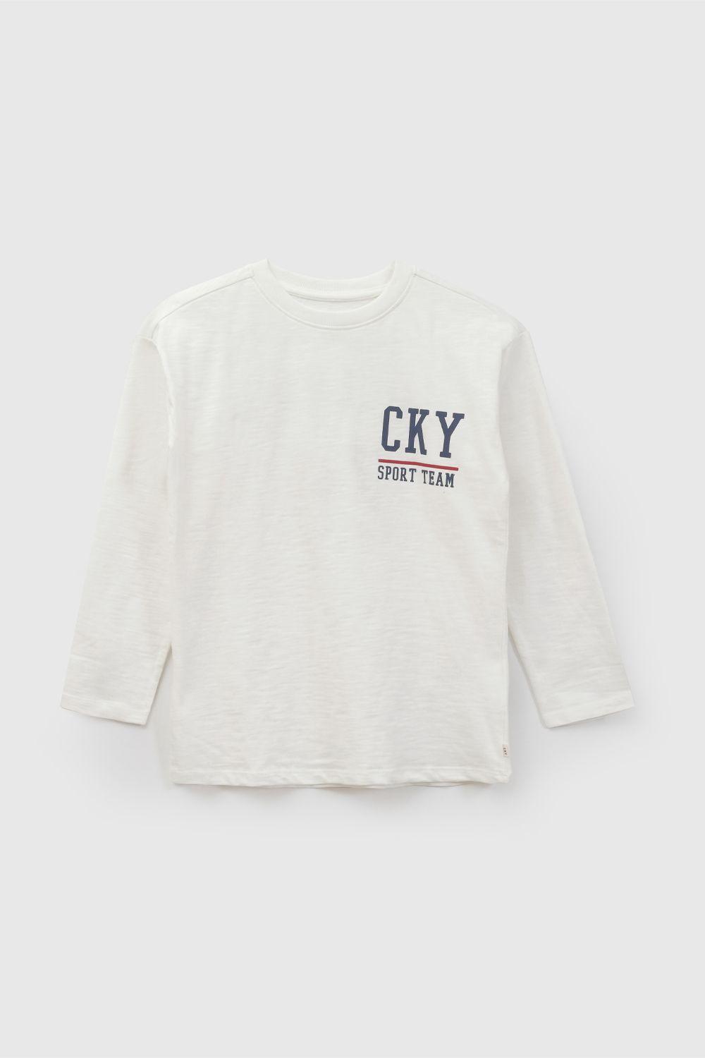 Polera Niño Multicolor 7686 Colloky-2