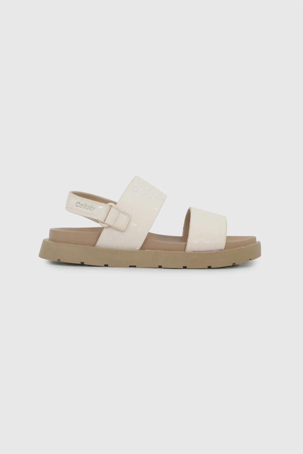 Sandalia Niña Beige 58273 Colloky-1