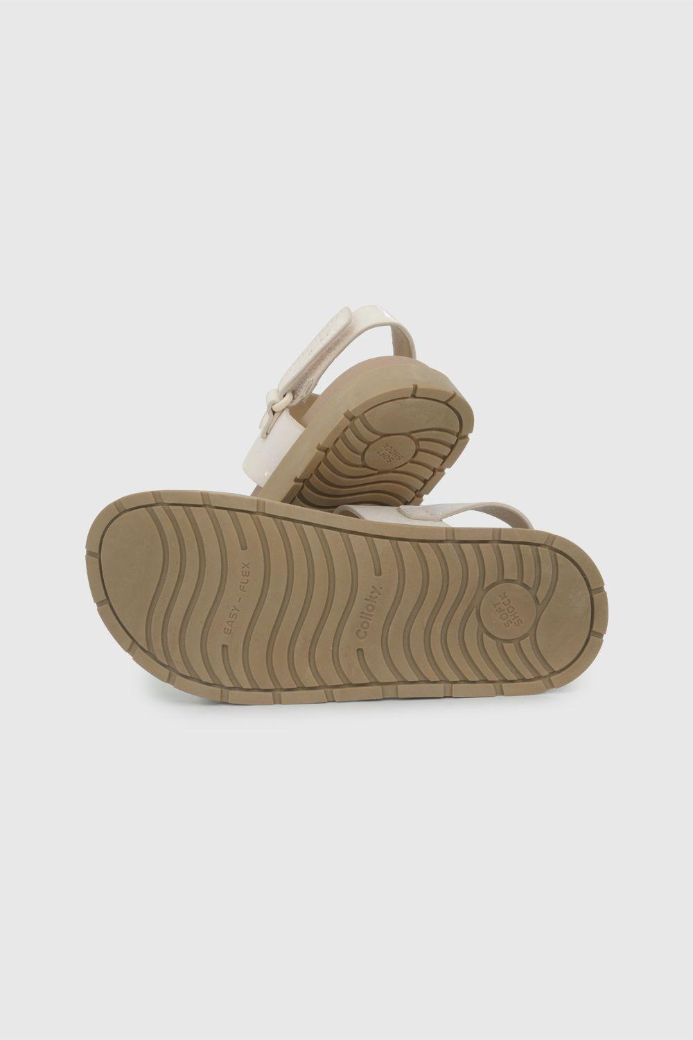 Sandalia Niña Beige 58273 Colloky-2