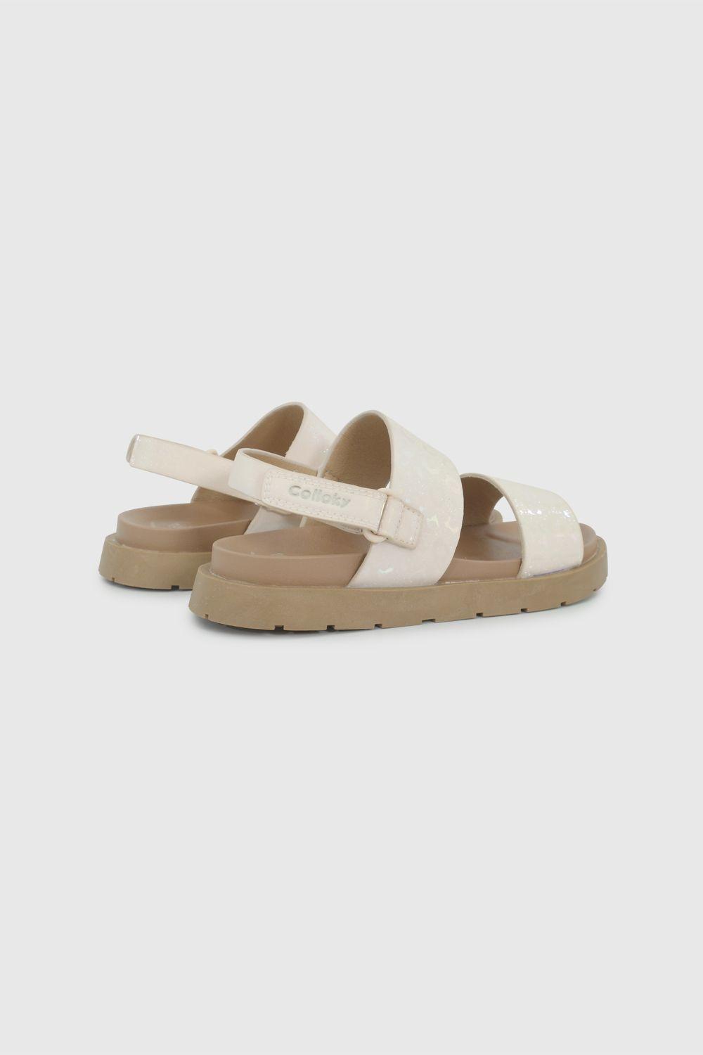 Sandalia Niña Beige 58273 Colloky-4