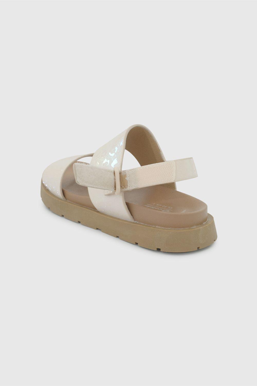 Sandalia Niña Beige 58273 Colloky-5