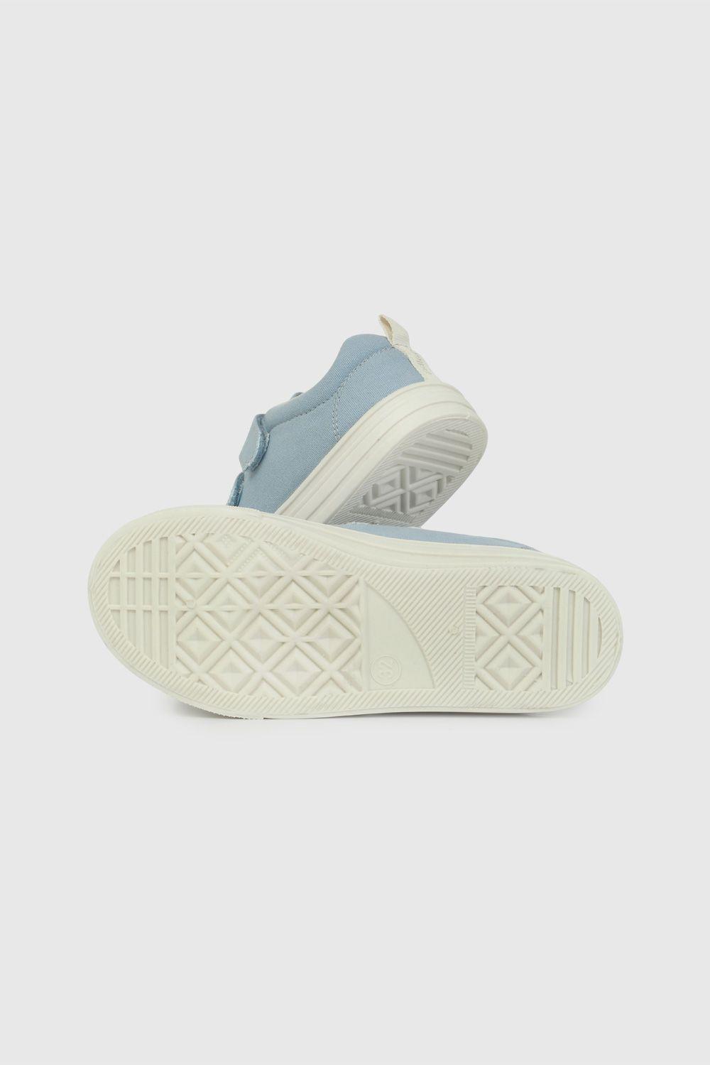 Zapatilla de Lona Celeste 57100359V26-2