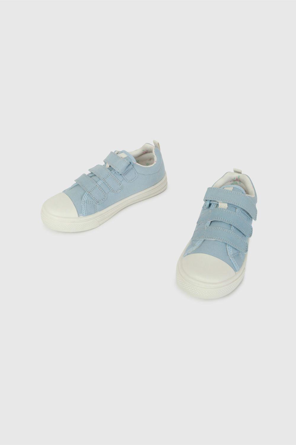 Zapatilla de Lona Celeste 57100359V26-3