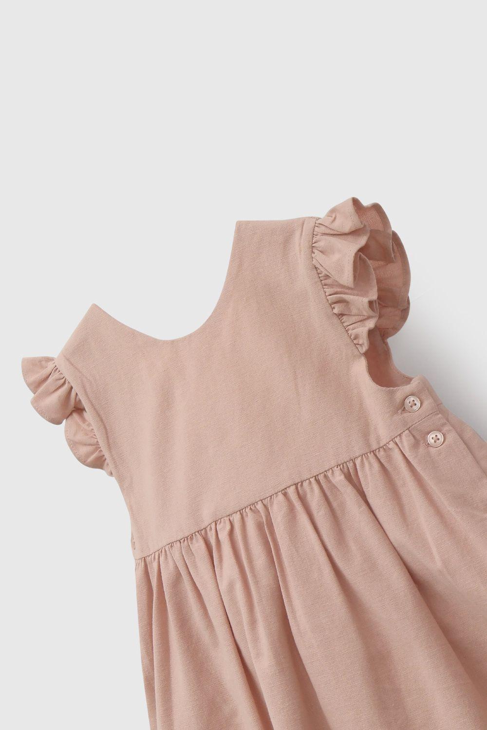 Vestido Niña Rosado 57906 Colloky-2