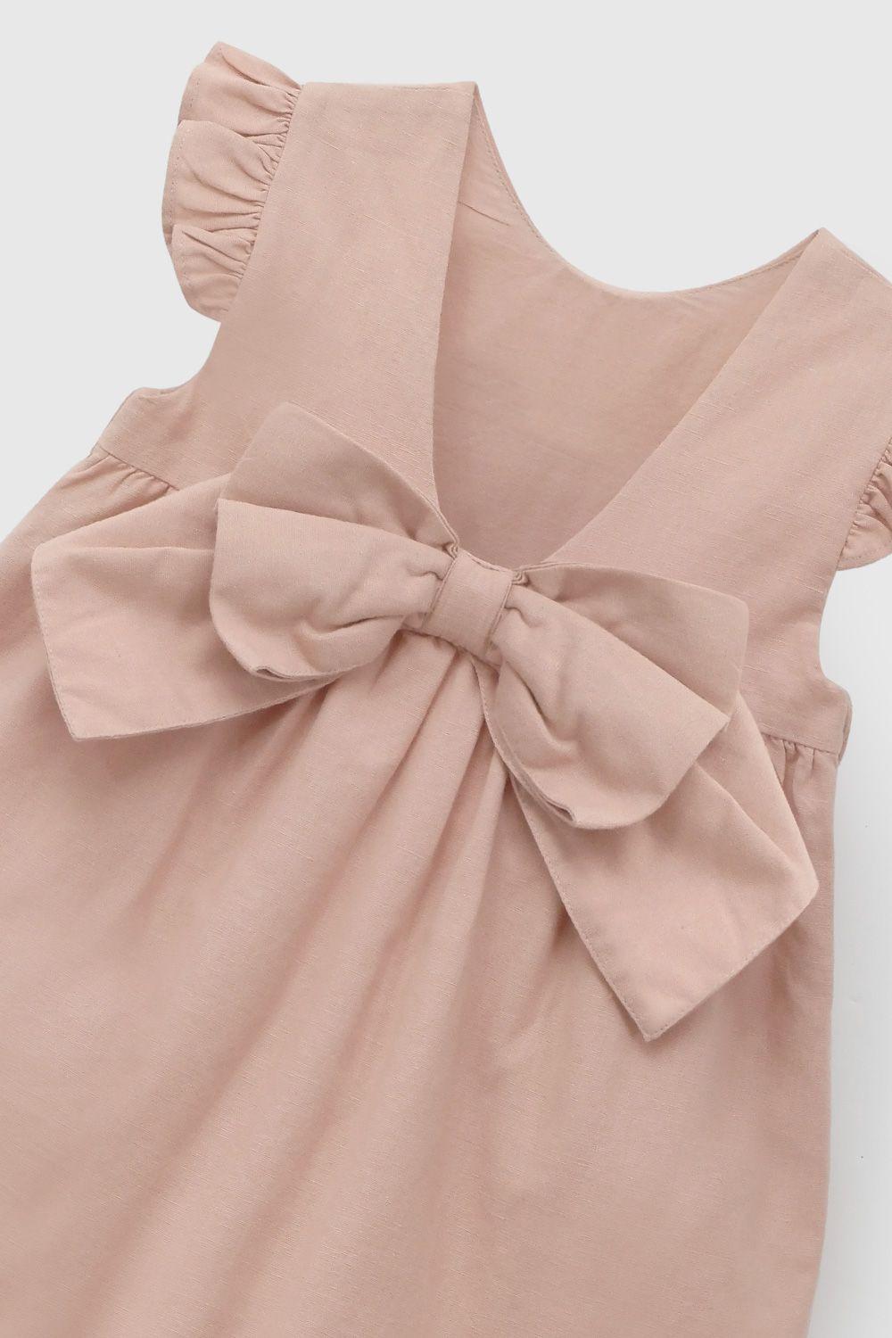 Vestido Niña Rosado 57906 Colloky-3