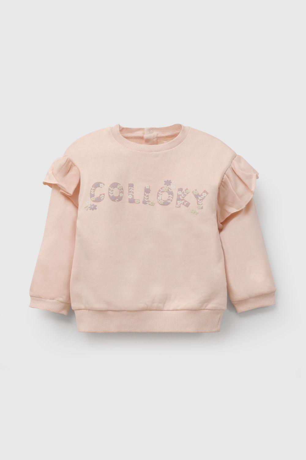 Polerón Rosa Niña 7372 Colloky-0