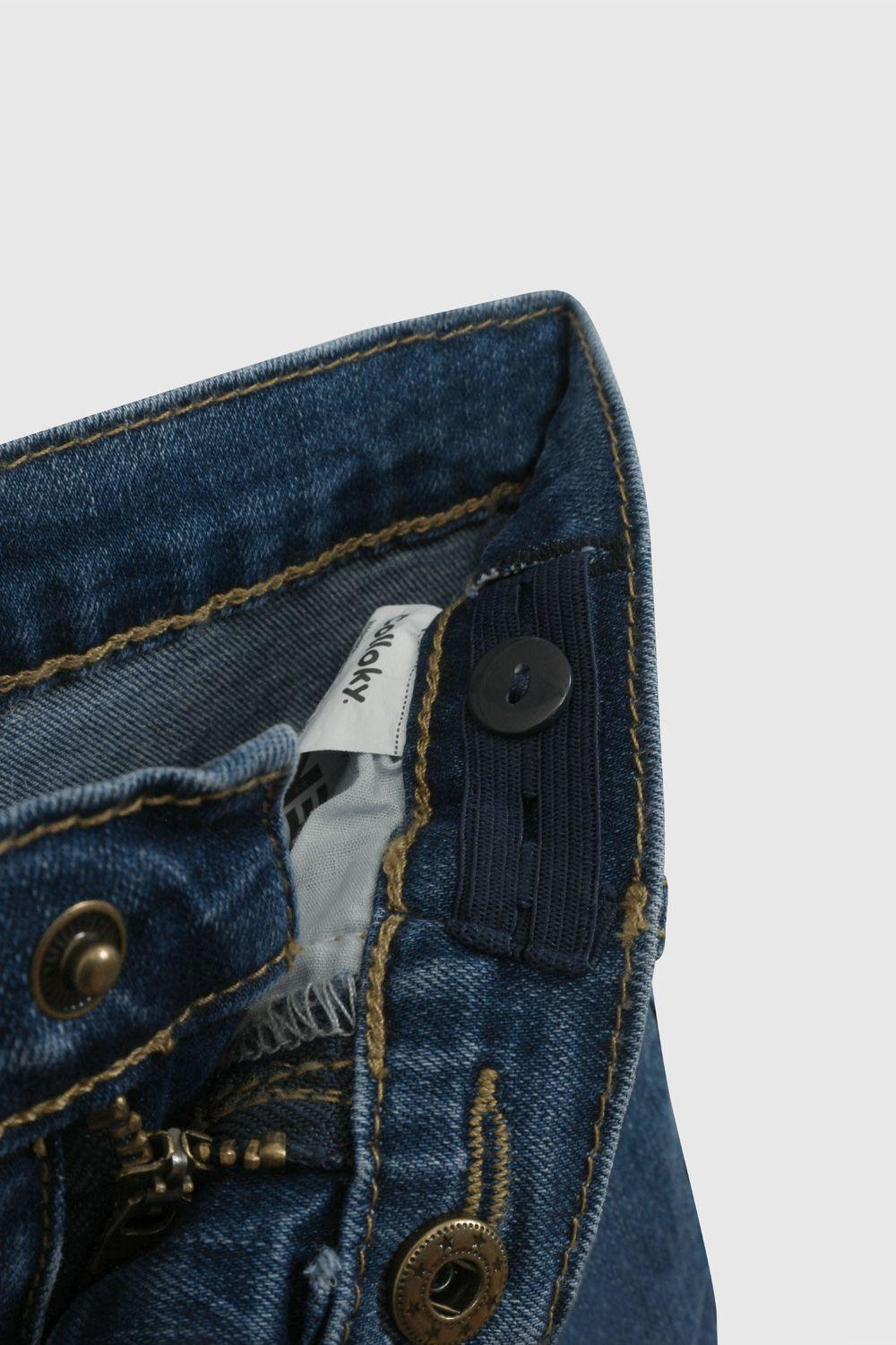 Jeans Azul Unisex JEMEU151V26-2