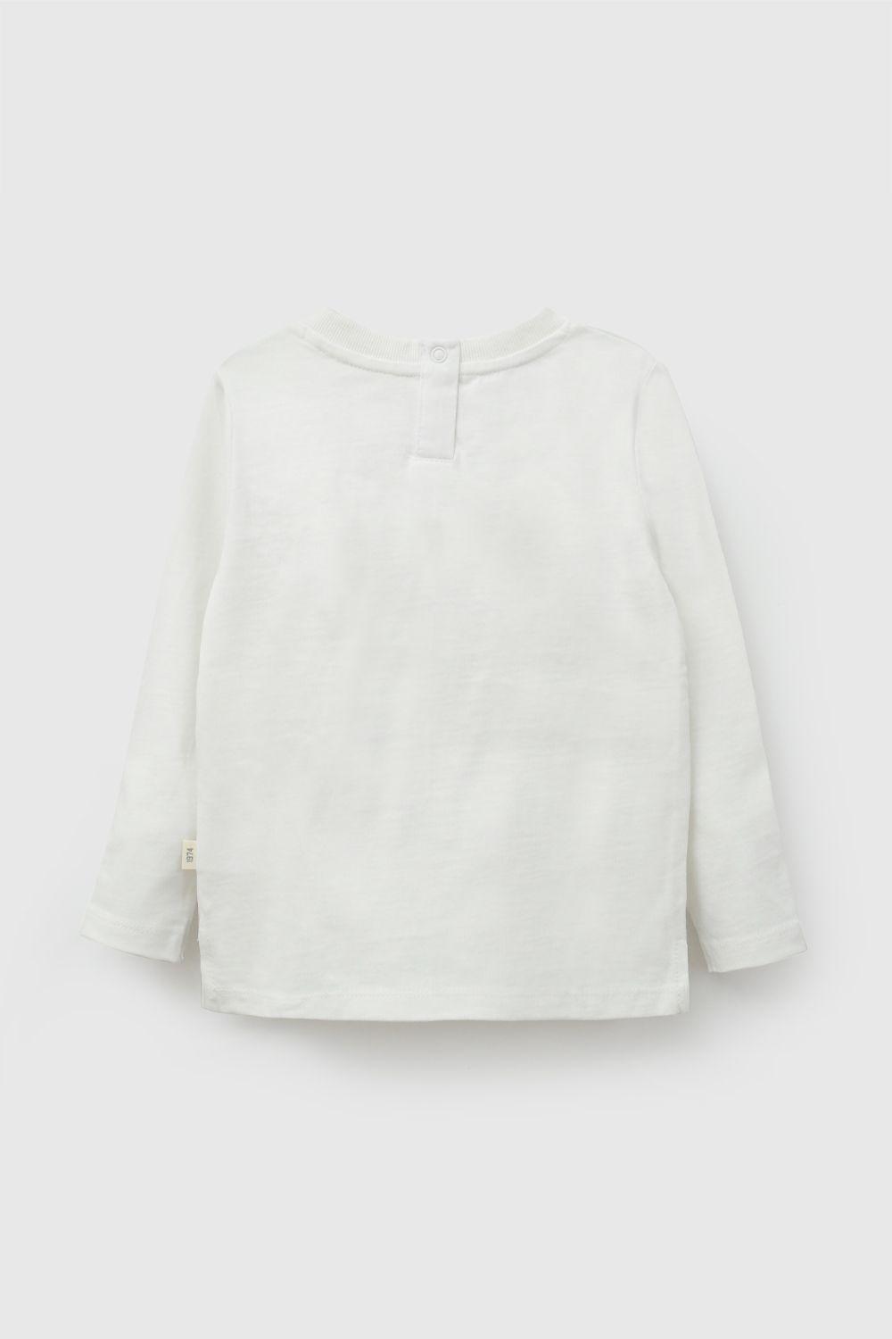 Polera "Capture The Desert" Blanco Niño 6-9M a 4-5A Colloky-2