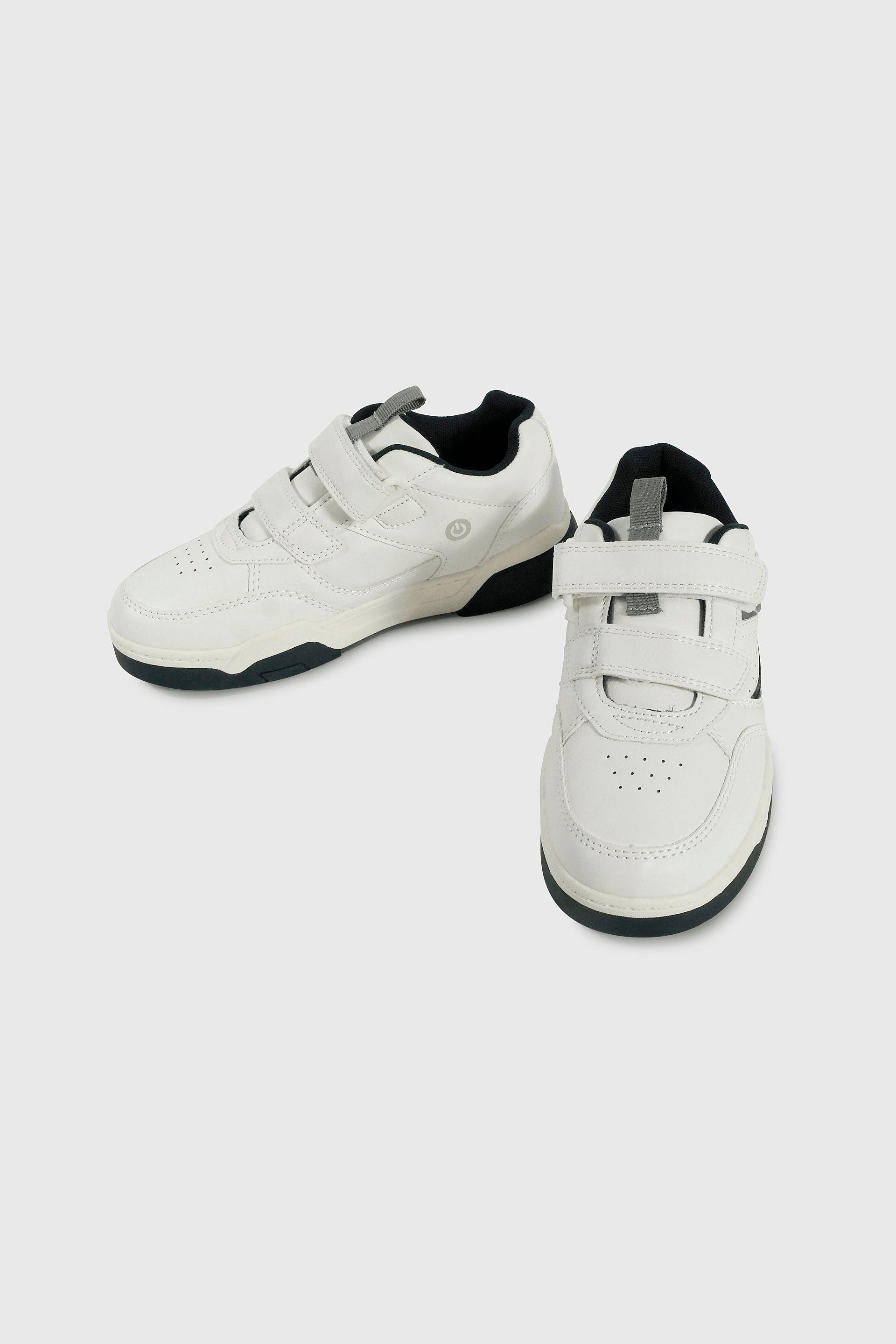 Zapatilla Blanca con Luces de Niño-3