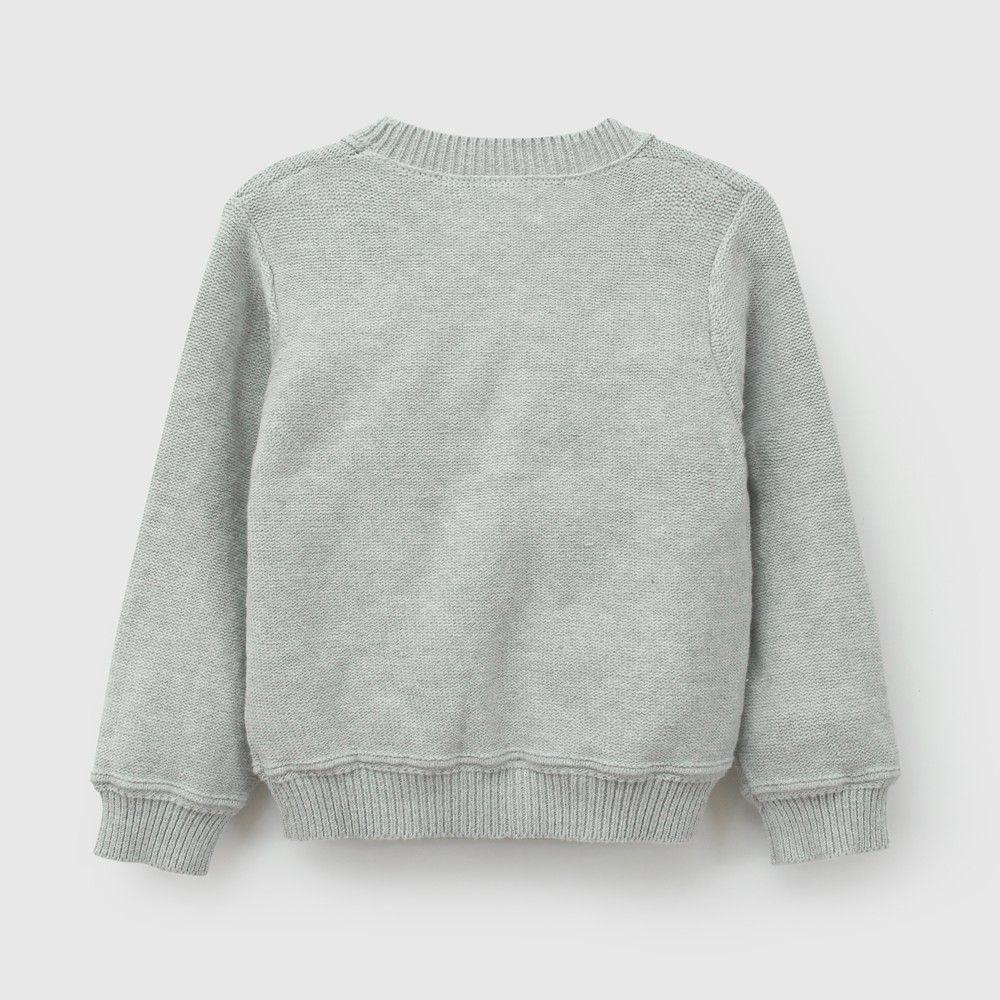 Chaleco Botones Gris Niño 6-9M a 4-5A Colloky-3