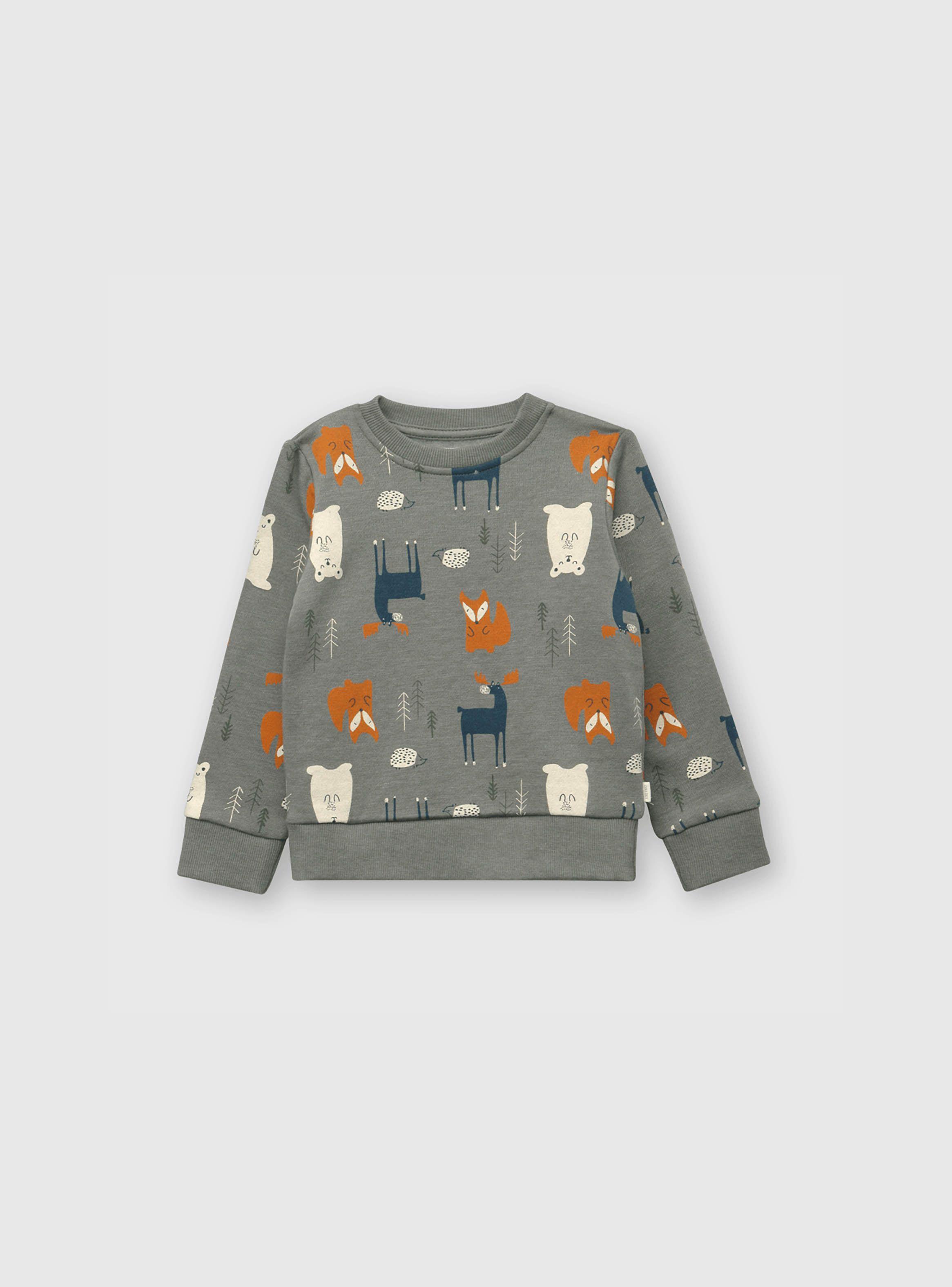 Polerón Bebé Niño Bosque Verde (3 A 36 Meses) Colloky-0