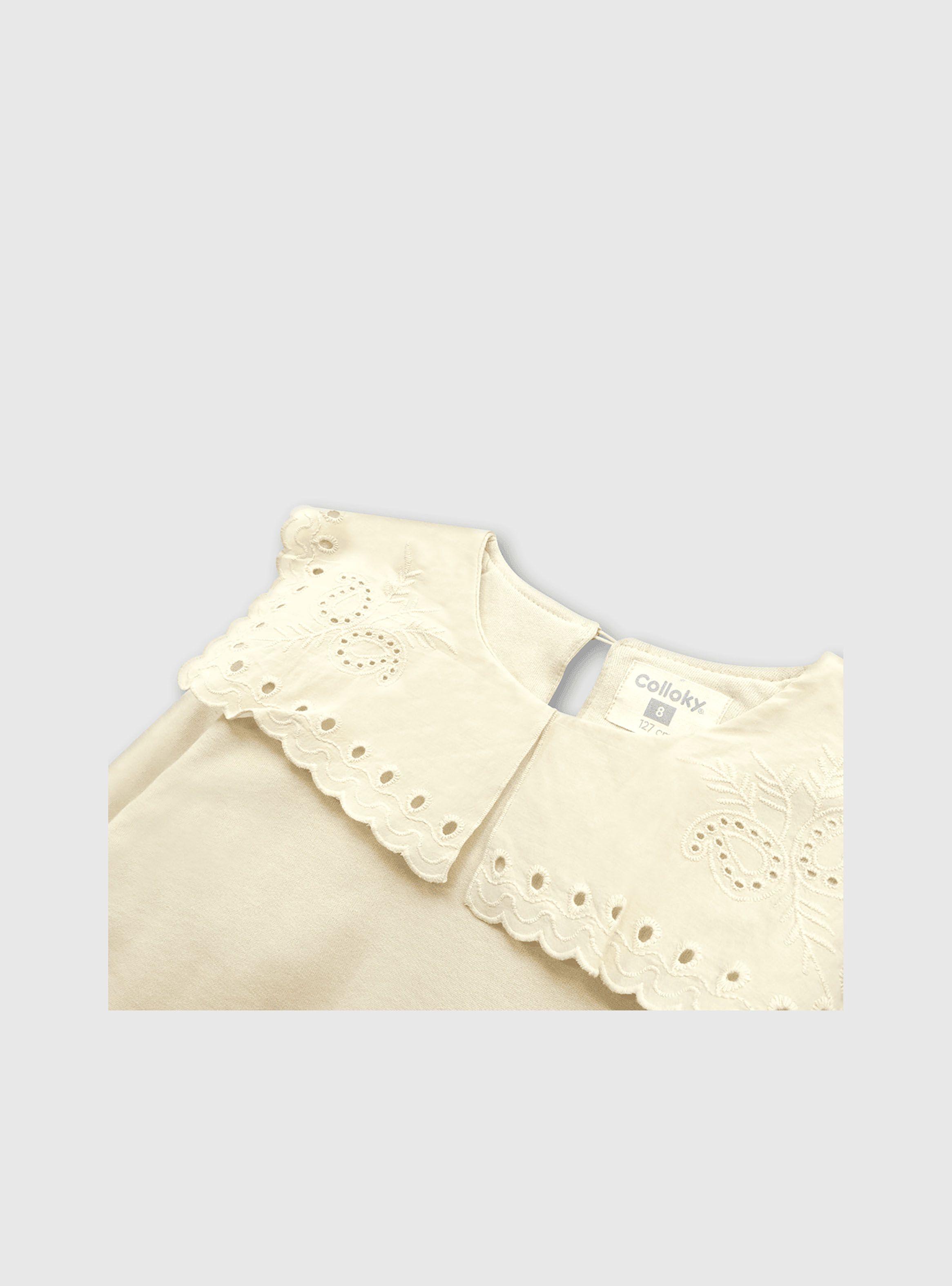 Poleron Niña Beige 53082 Colloky-2