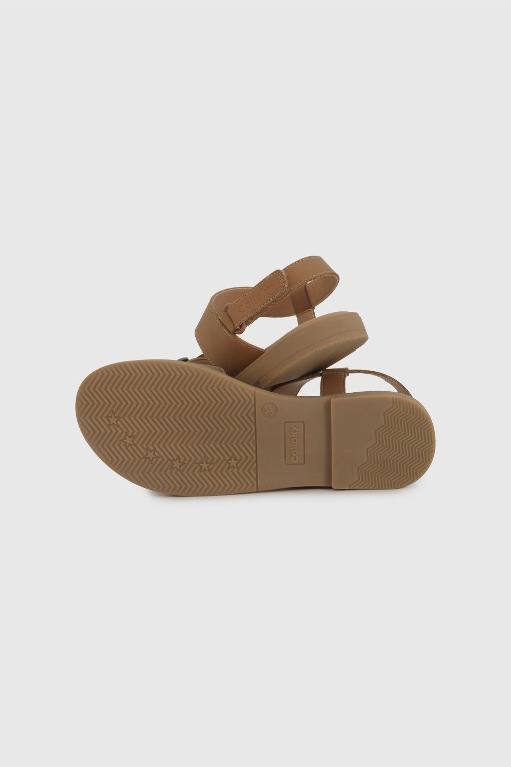 Sandalia de Vestir Café 53200272V26-2