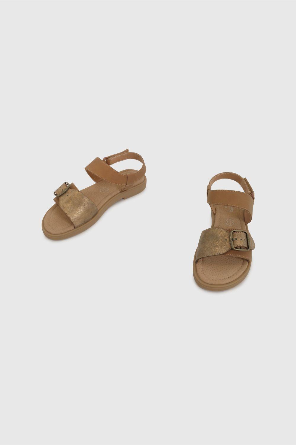 Sandalia de Vestir Café 53200272V26-3