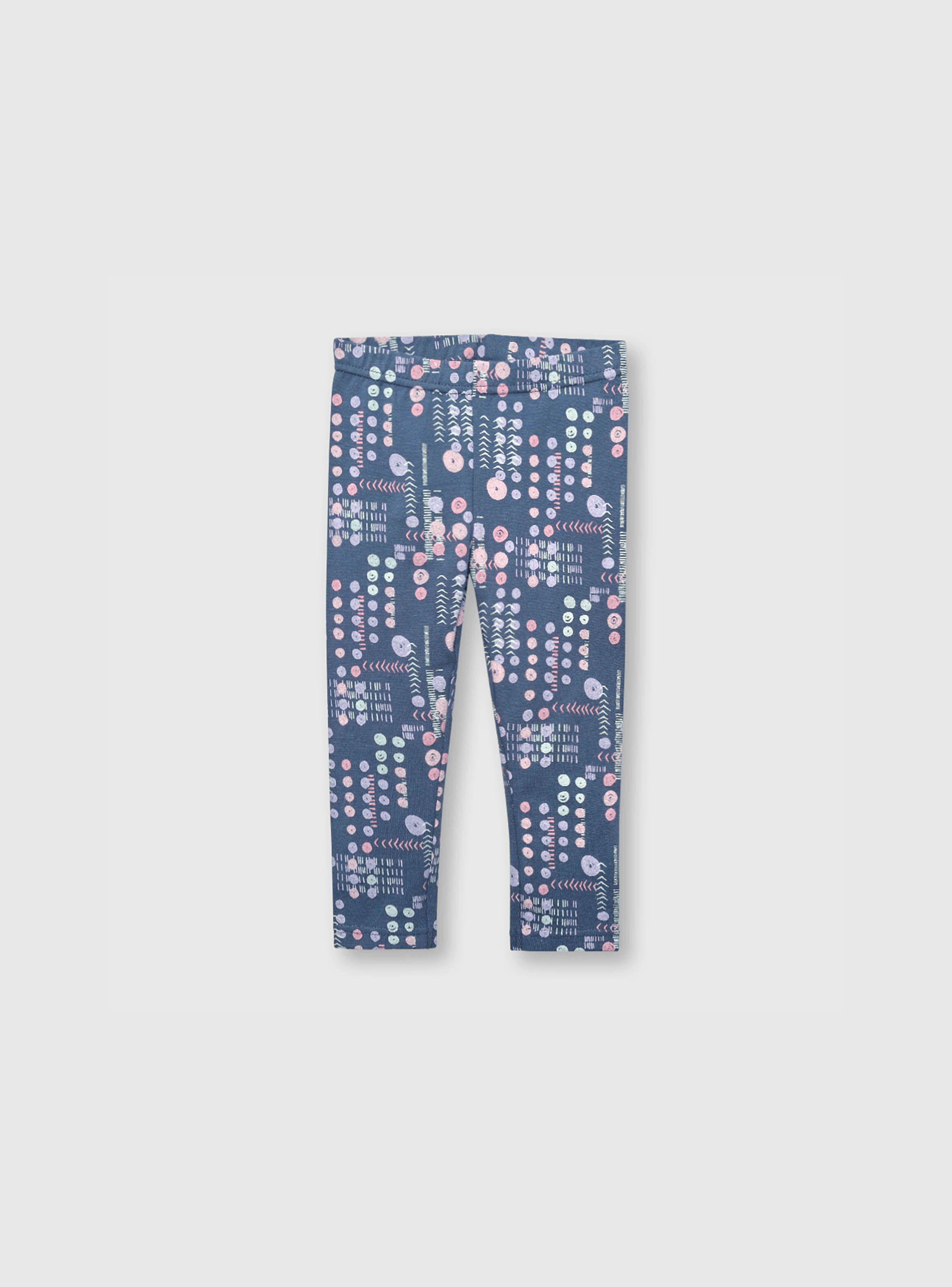 Pata Bebé Niña Estampada Azul (3 A 36 Meses) Colloky-0