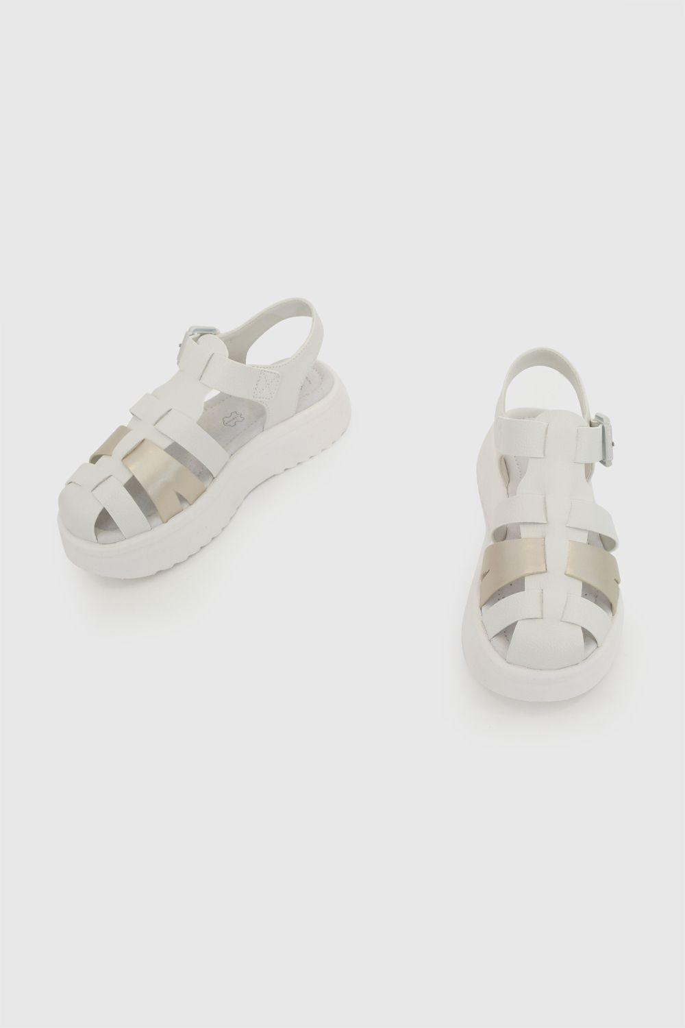 Sandalia Franciscana Beige Niña 28-38 Colloky-3