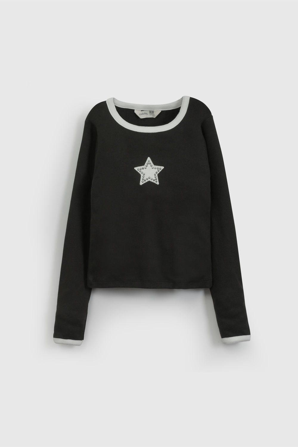 Polera Niña Negro 57295 Colloky-0