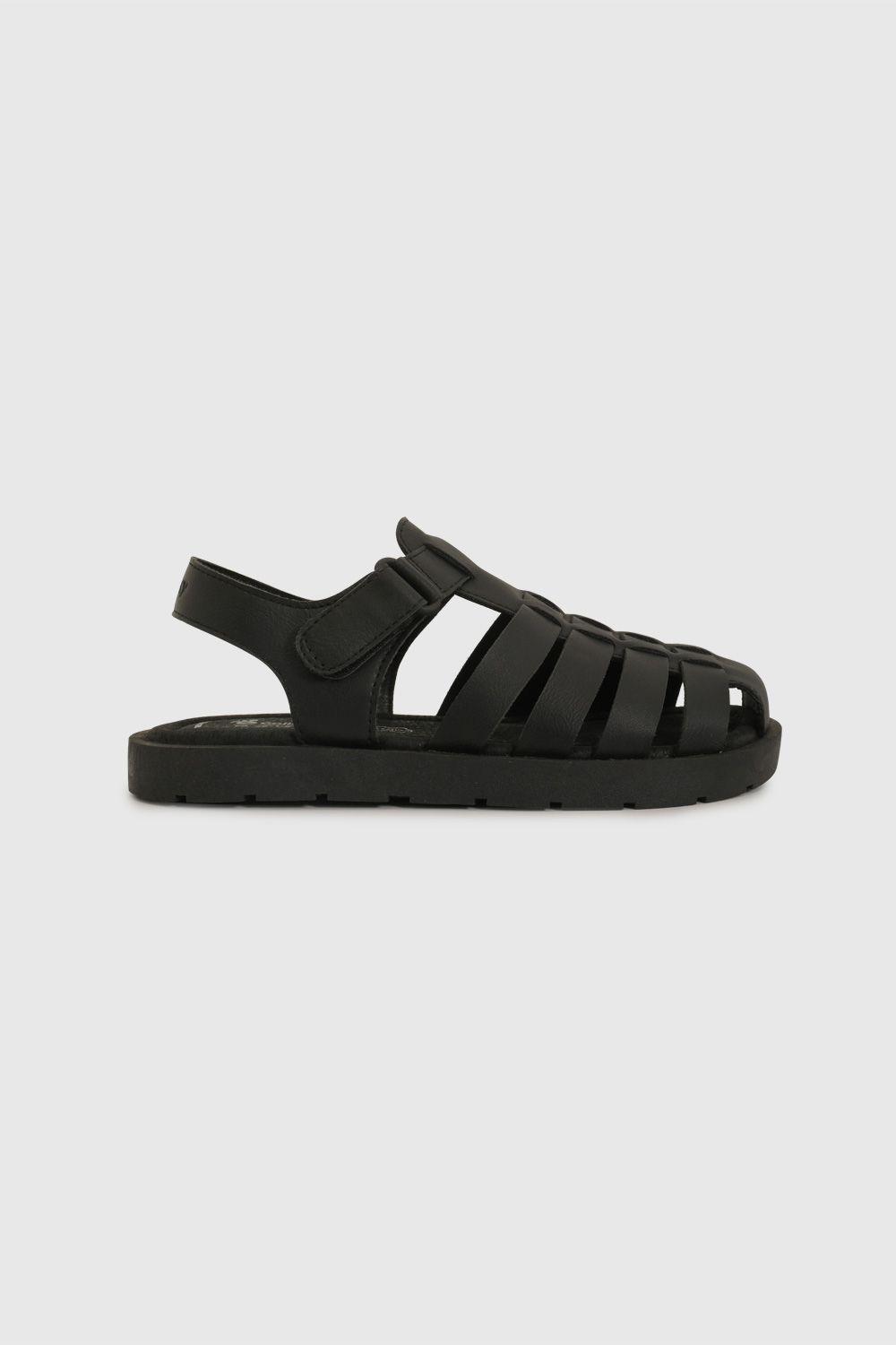 Sandalia Cangrejera Negra 53120201V26-1