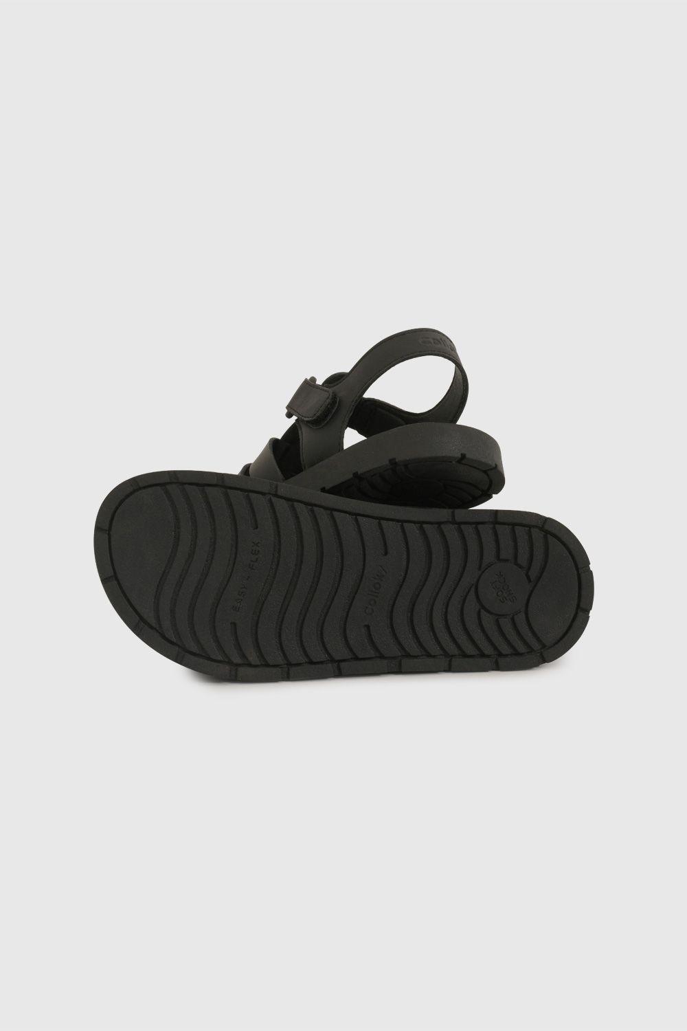 Sandalia Cangrejera Negra 53120201V26-2