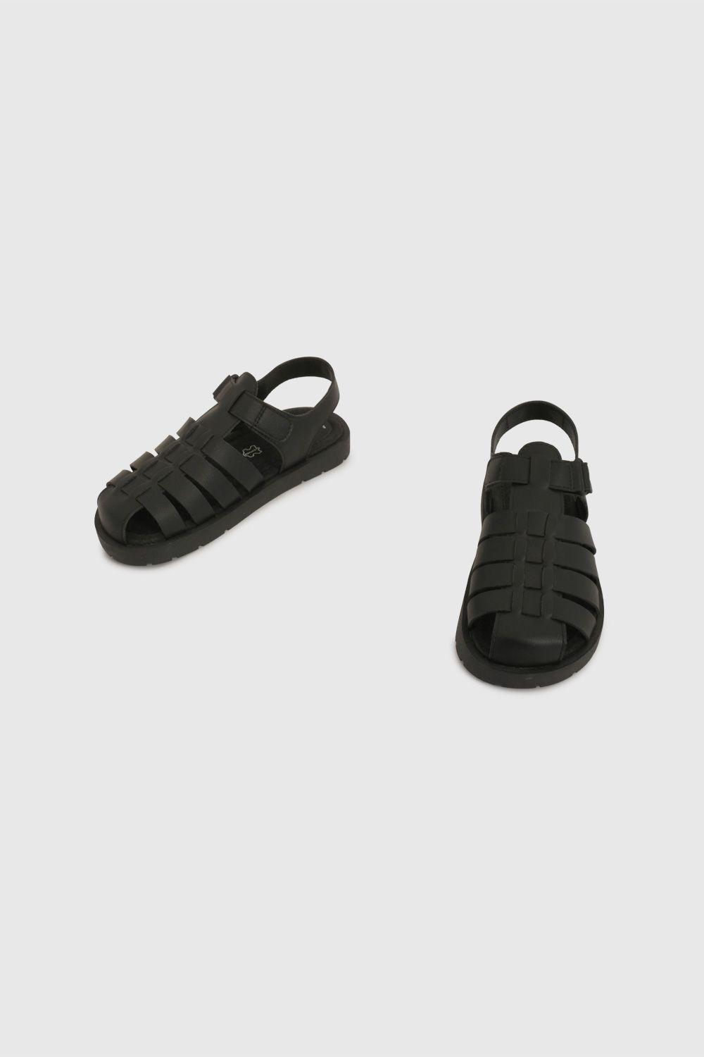 Sandalia Cangrejera Negra 53120201V26-3