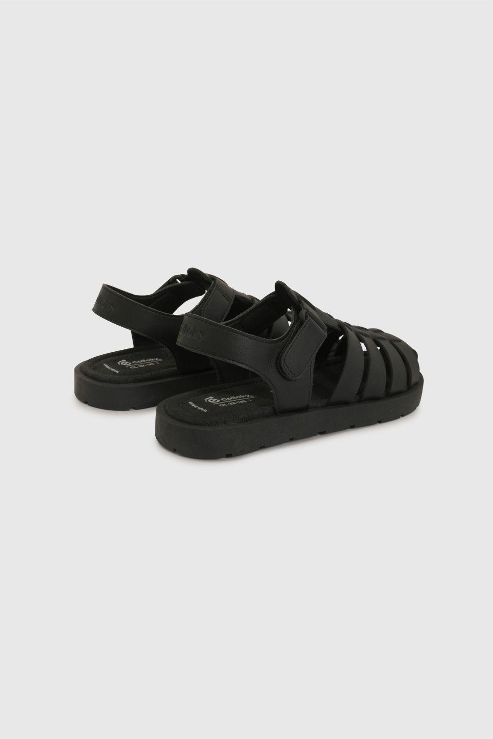 Sandalia Cangrejera Negra 53120201V26-4