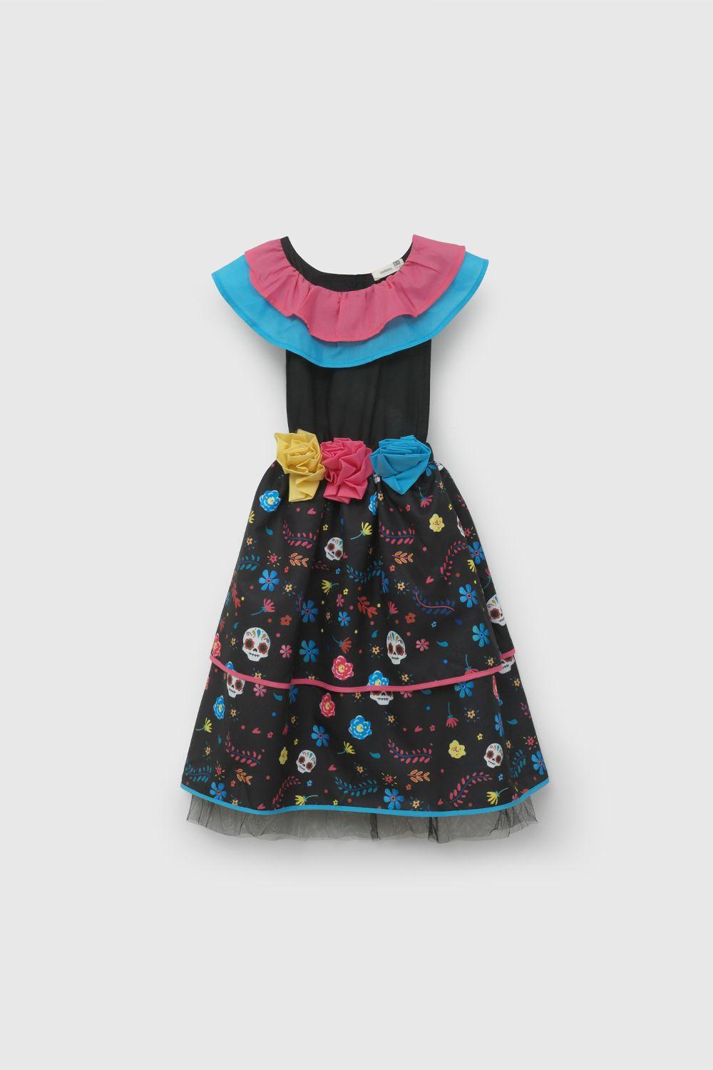 Disfraz Niña Negro 57921 Colloky-0