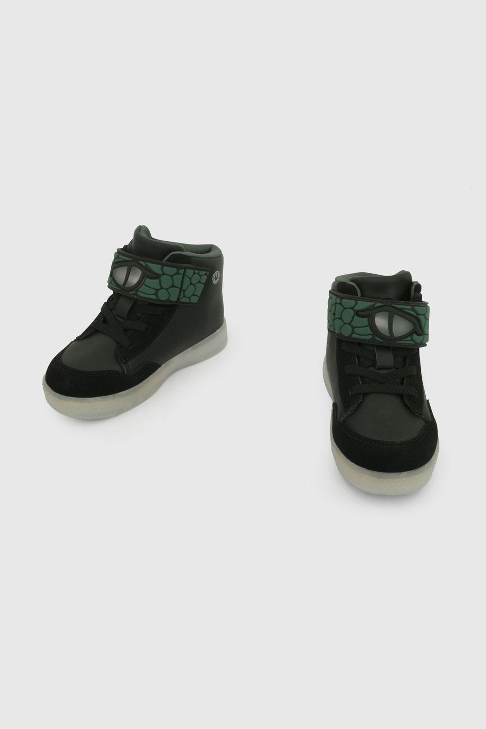 Zapatilla Negro Niño 7474 Colloky-3