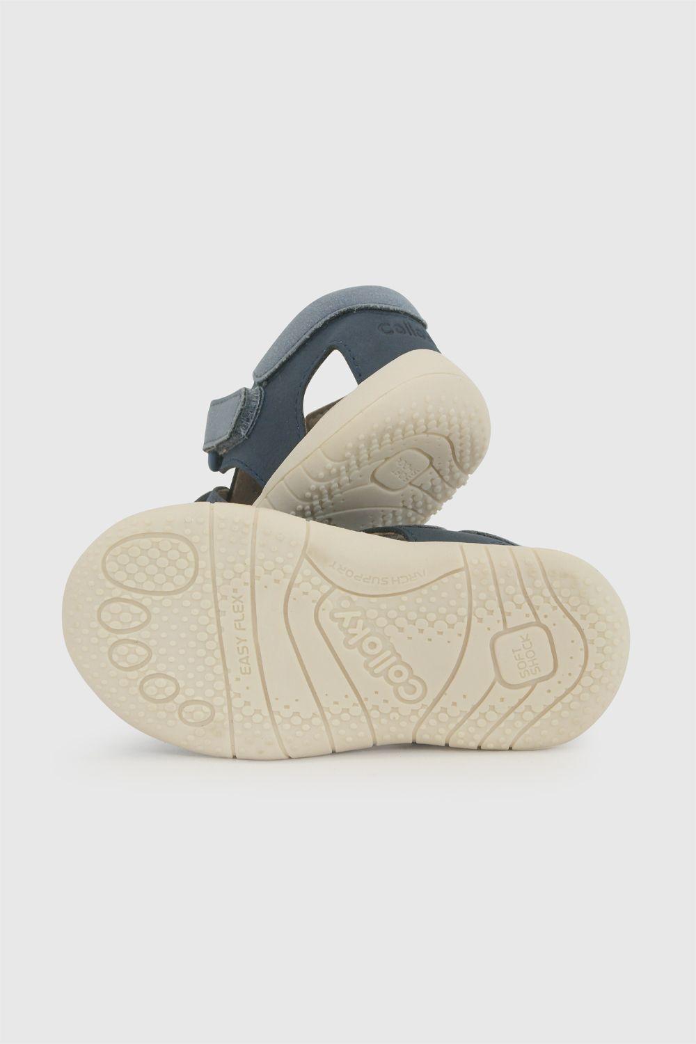 Sandalia Velrcro Azul Niño 18-21 Colloky-3