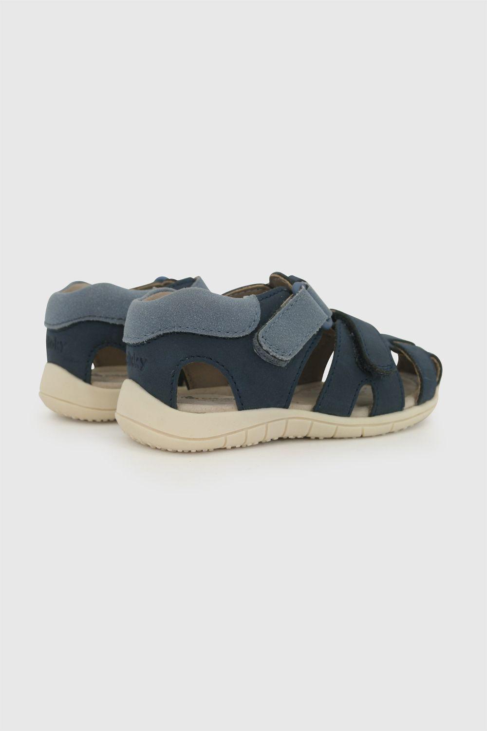 Sandalia Velrcro Azul Niño 18-21 Colloky-5