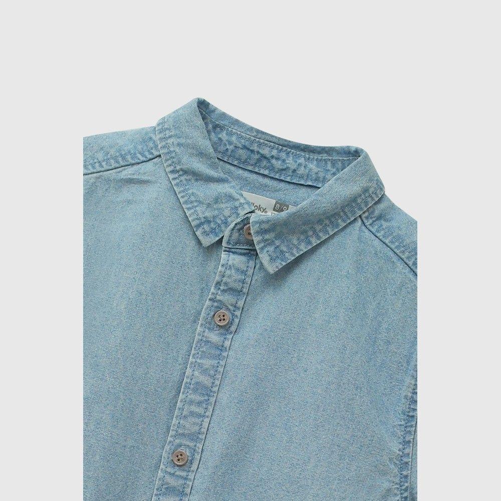 Camisa Mezclilla Denim Niño 3-4A a 12-13A Colloky-3