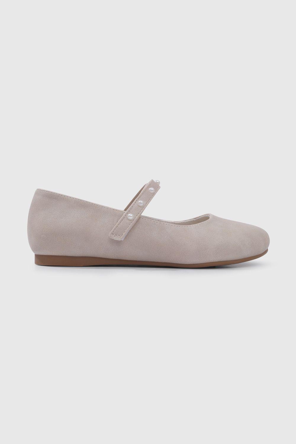 Ballerina Fiesta Niña Beige 52000275V25-1
