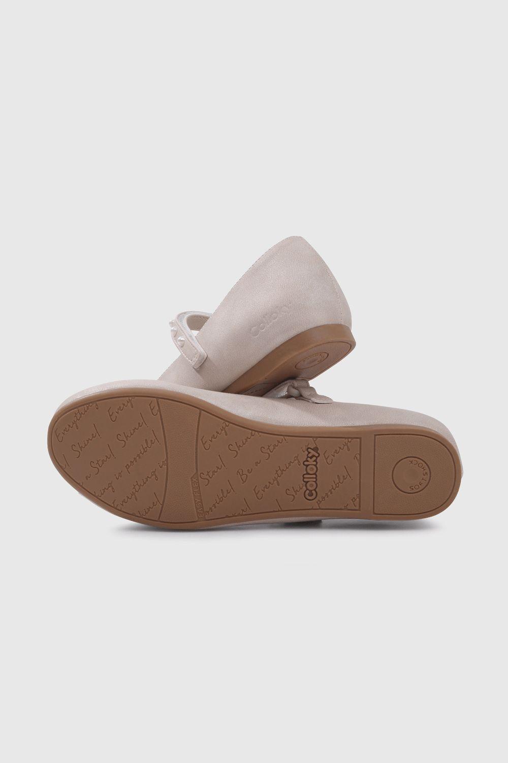 Ballerina Fiesta Niña Beige 52000275V25-2