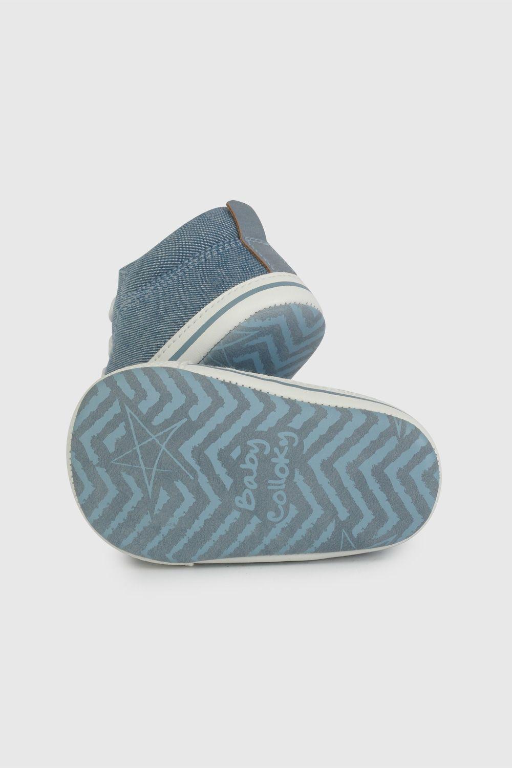 Zapatilla Urbana Caña Alta Azul  17010350V26-2