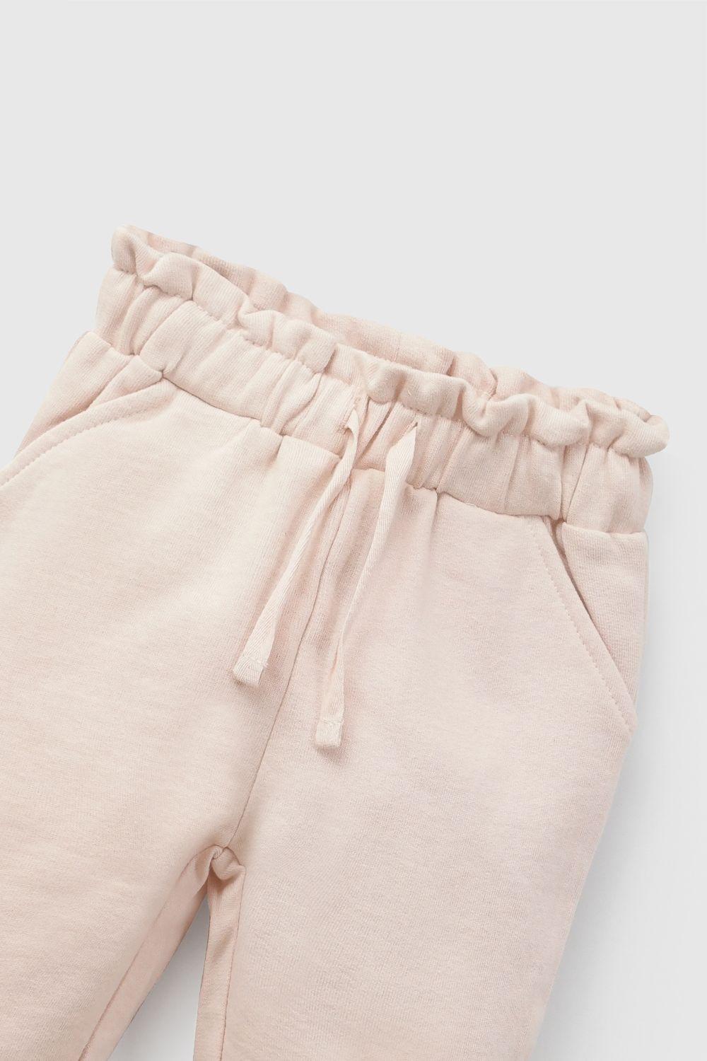 Pantalon Buzo Rosa Viejo Niña 6-9M a 4-5A Colloky-2