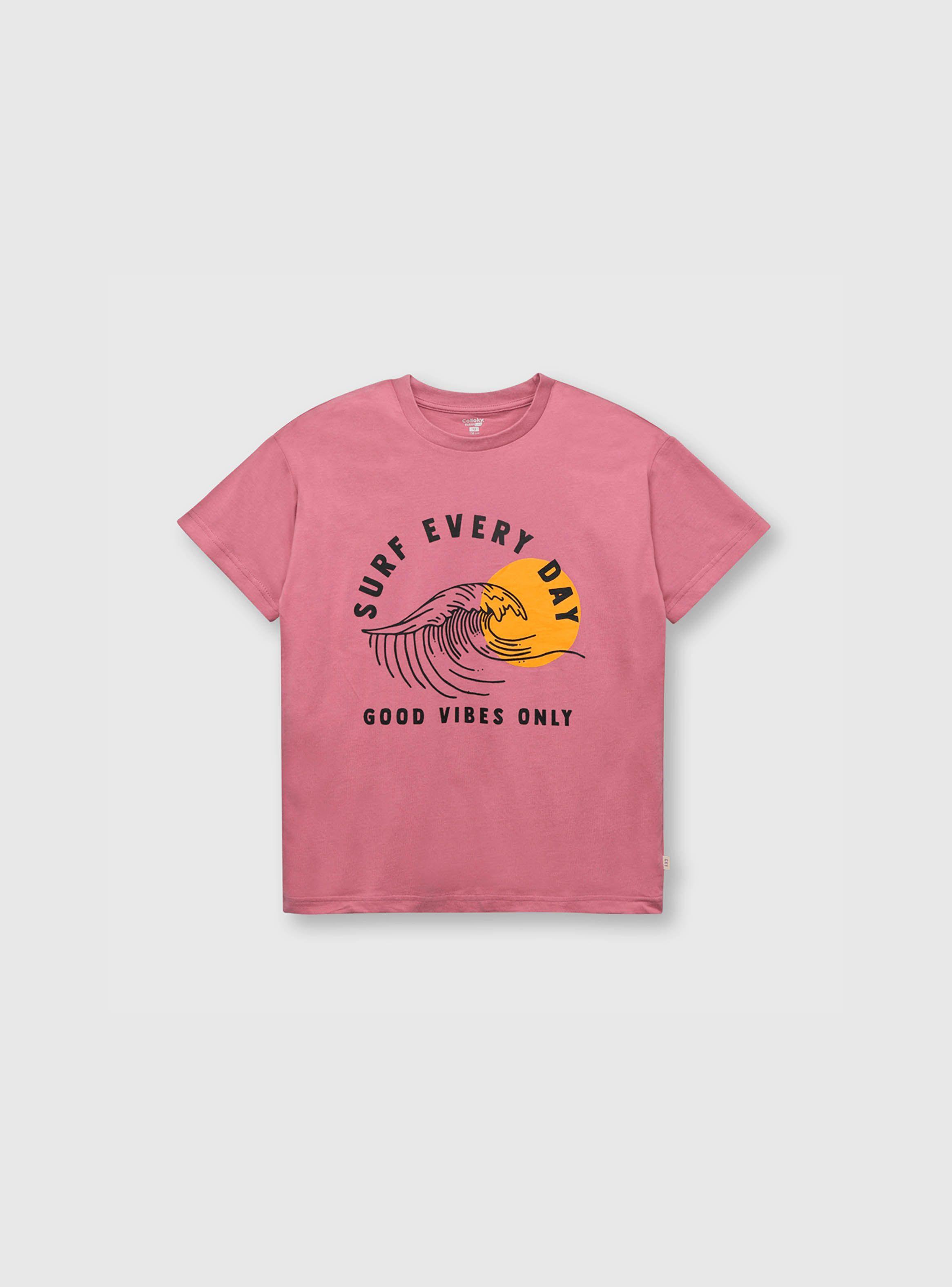 Polera De Niño Ola Morado (2 A 12 Años) Colloky-0