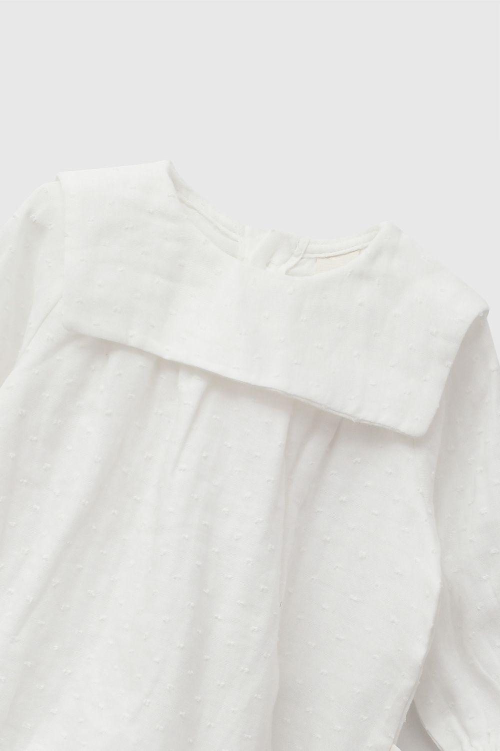 Body Bambula Blanco Niña Rn a 6-9M Colloky-2