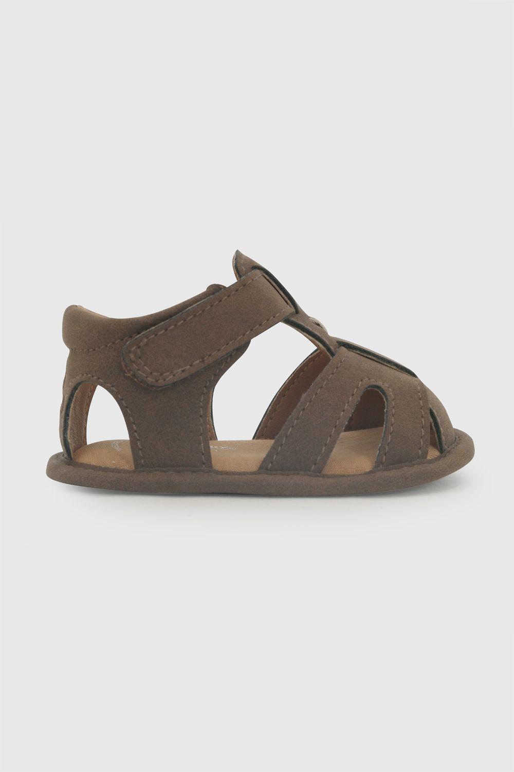 Sandalia Velcro Cafe Niño 14-18 Colloky-1
