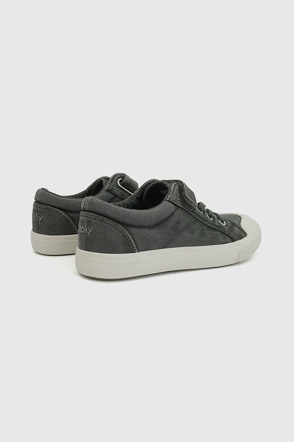 Zapatilla Lona Negra Niño 28-38 Colloky-4