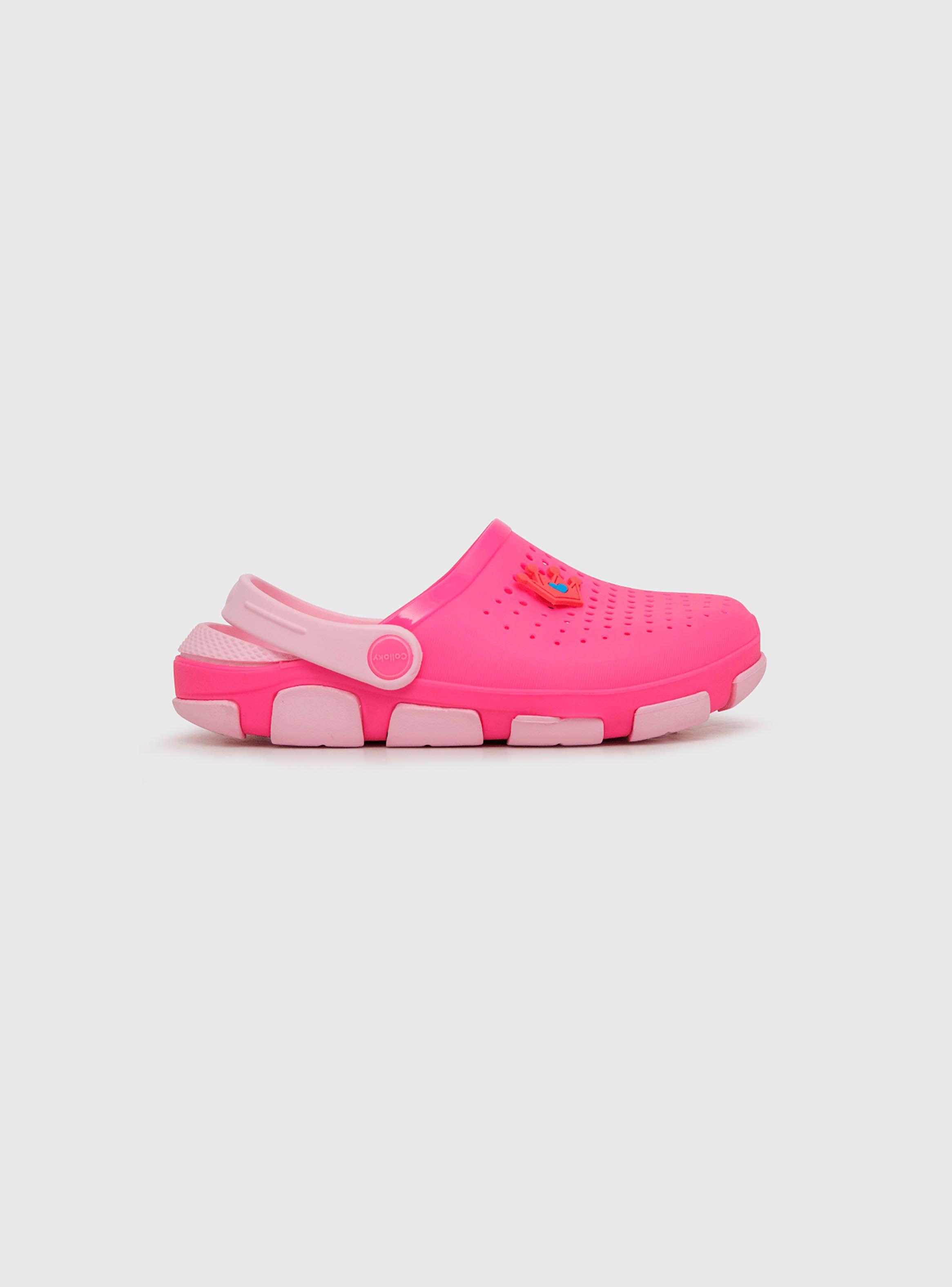 Sandalia Pvc De Niña Playa Rosado (28 A 33) Colloky-1