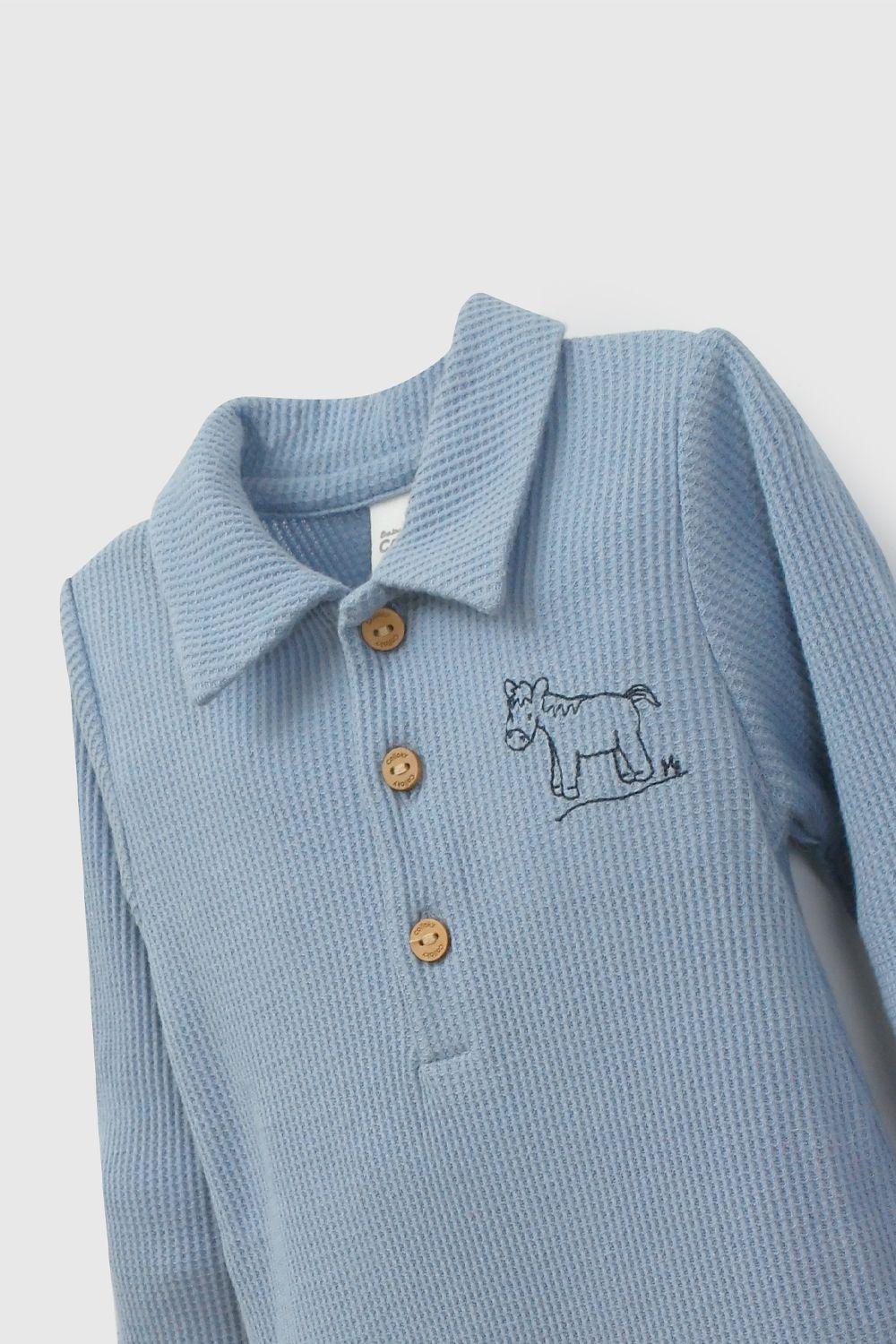 Oso Celeste Bebé niño 7401 Colloky-2