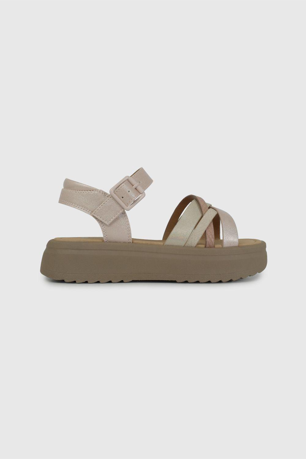 Sandalia Rosada con Plataforma 53160230V26-1