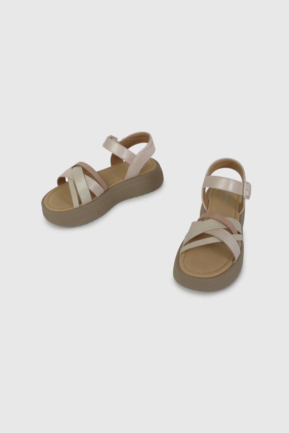 Sandalia Rosada con Plataforma 53160230V26-3