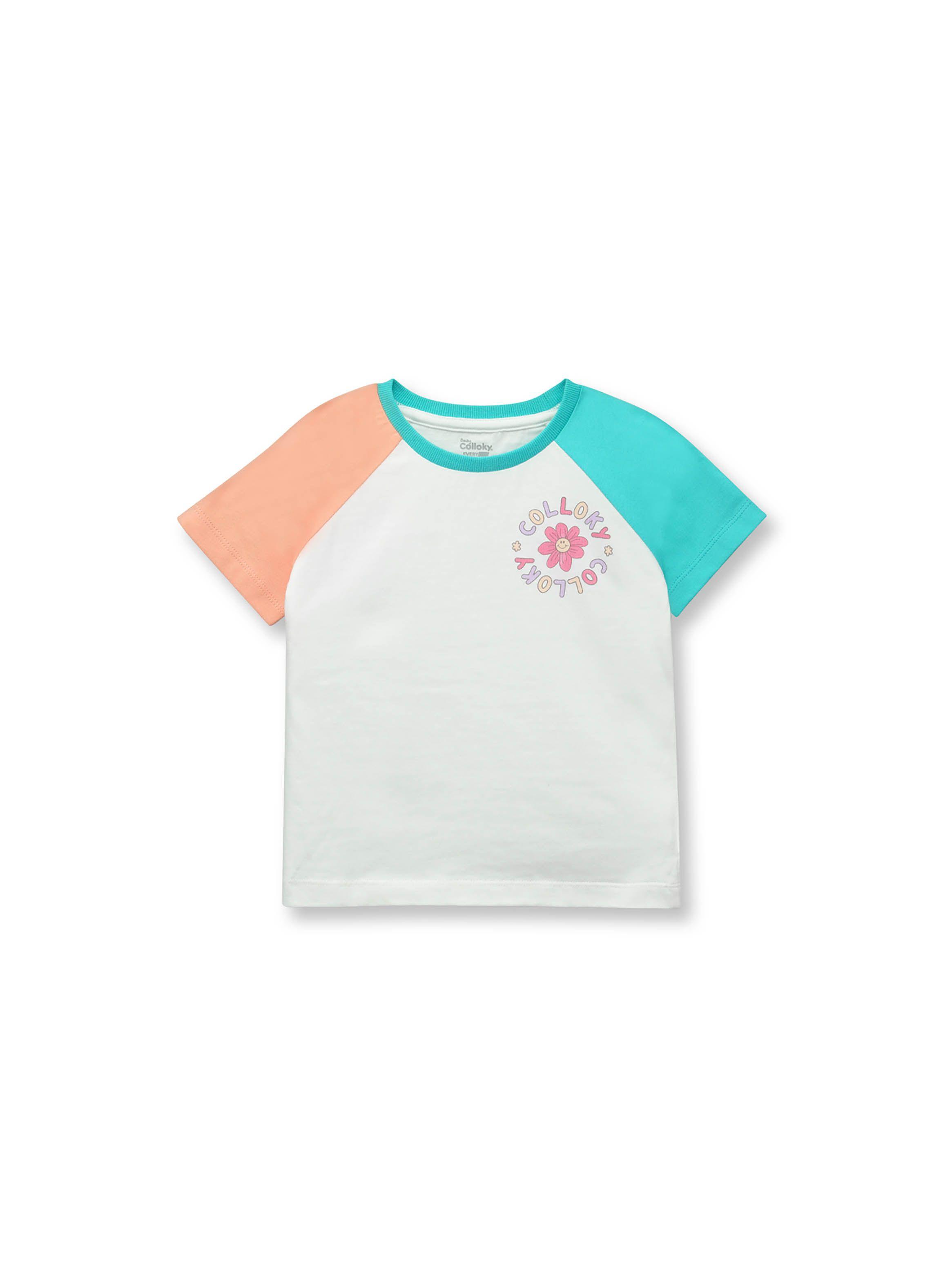 Polera Niña Salmón (3 A 36 Meses) Colloky-0
