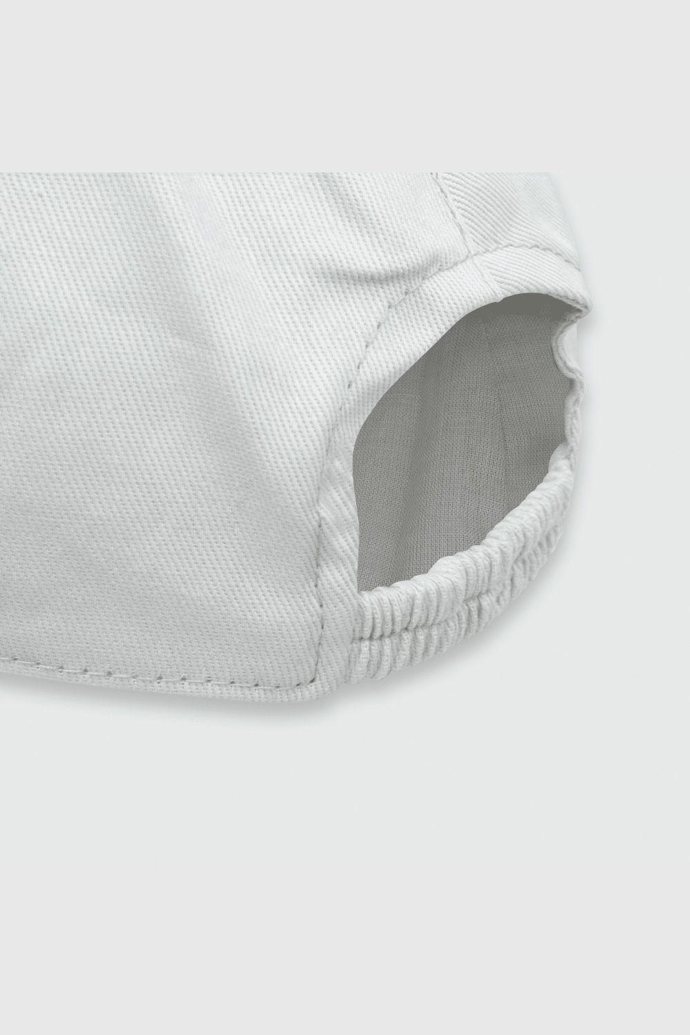Jockey de bebé niño de gabardina gris melange (0 a 9 meses)-2