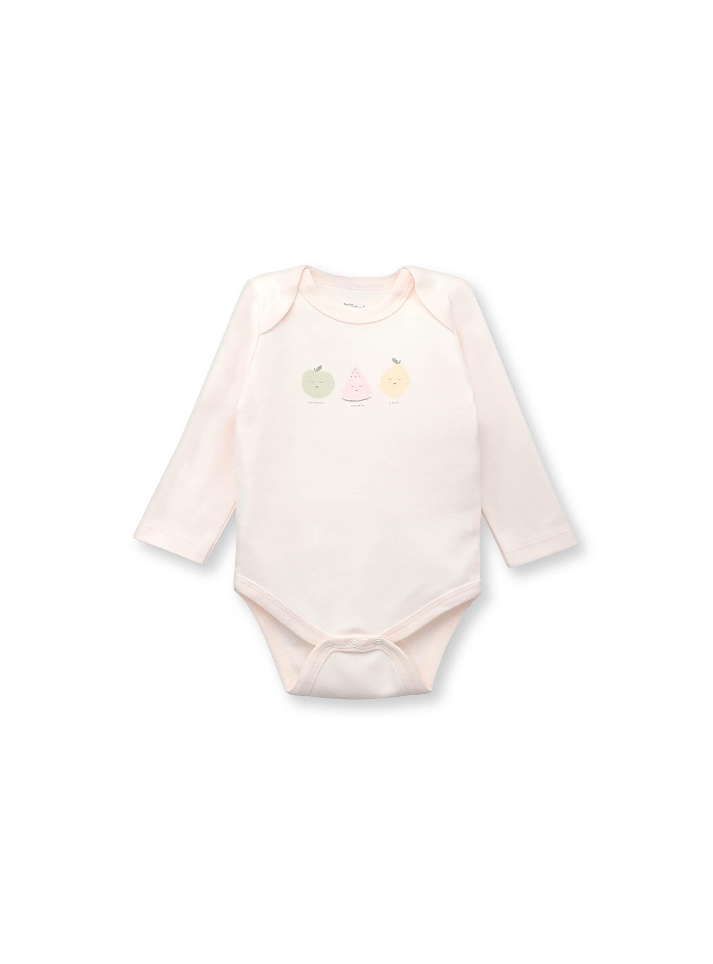 Pack Bodies Bebé Niña 5 Pack Blanco (0 A 24 Meses) Colloky-3