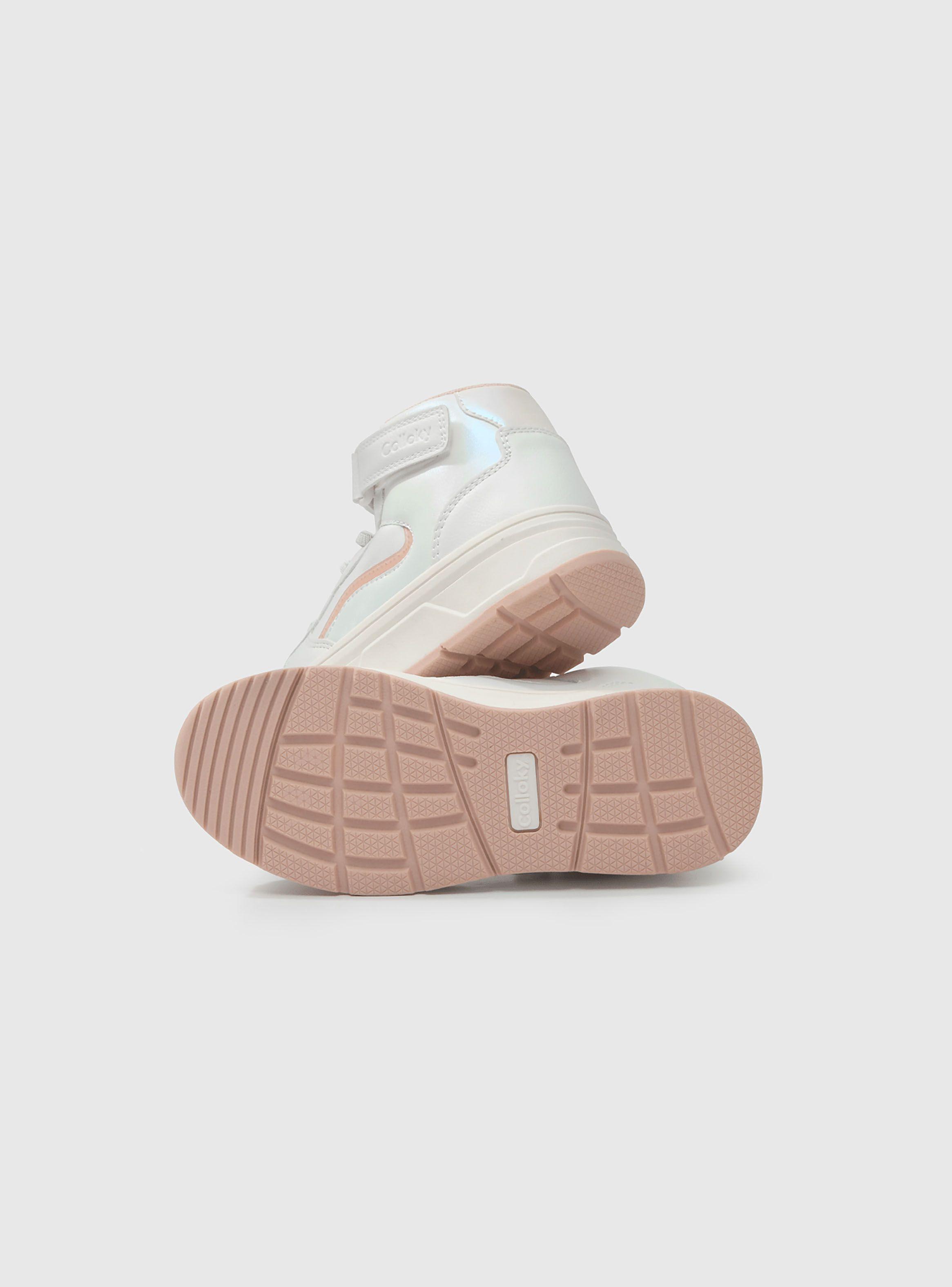 Zapatilla urbana Niña Blanco 49338 Colloky-2