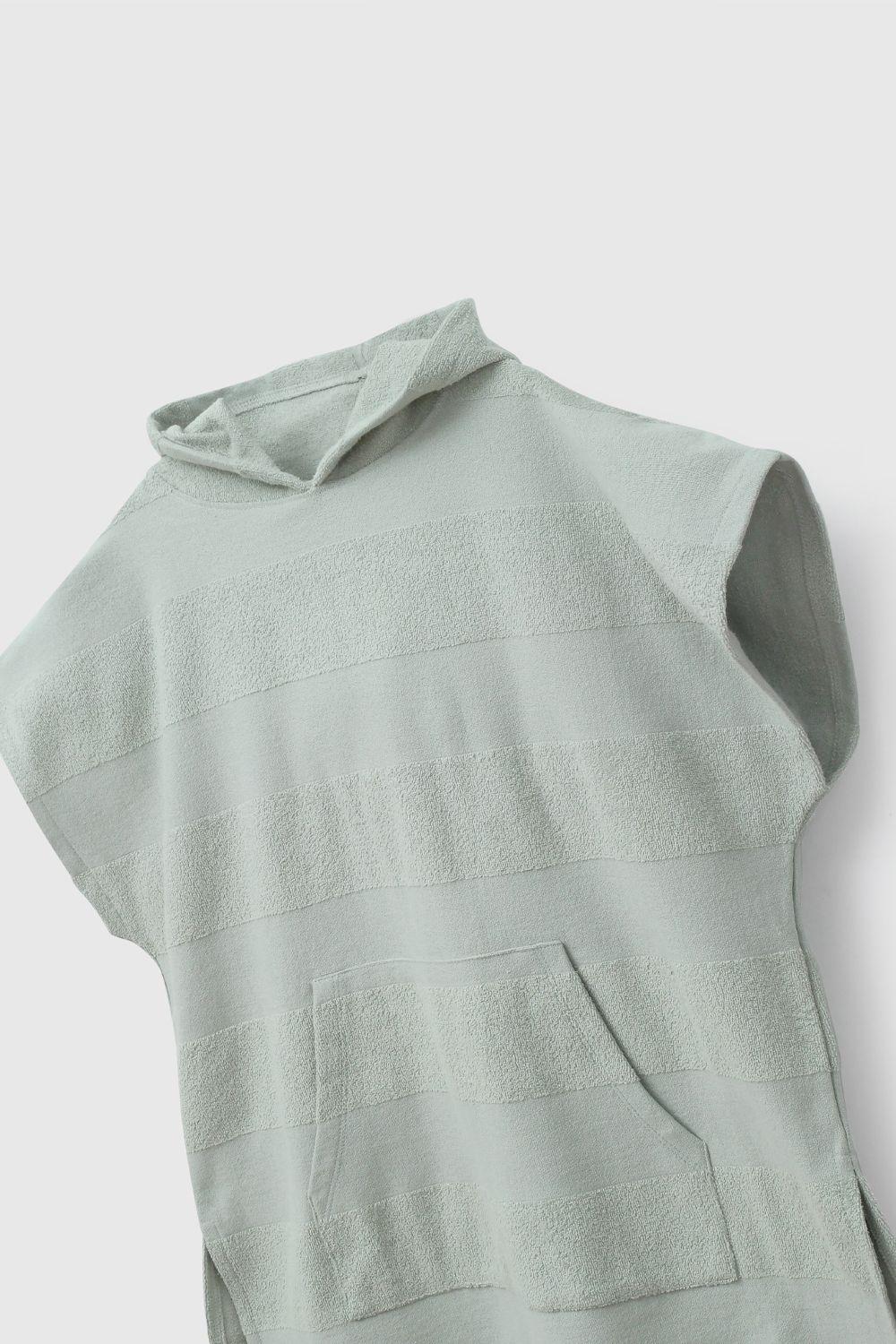 Toalla Con Capucha Verde De Niña TCTO0170V26-2